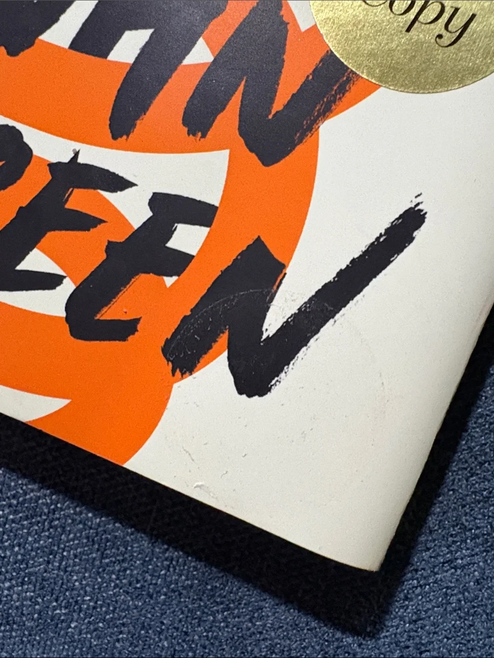 Original Penguin White and Orange 'Turtles All The Way Down' Decorative Book